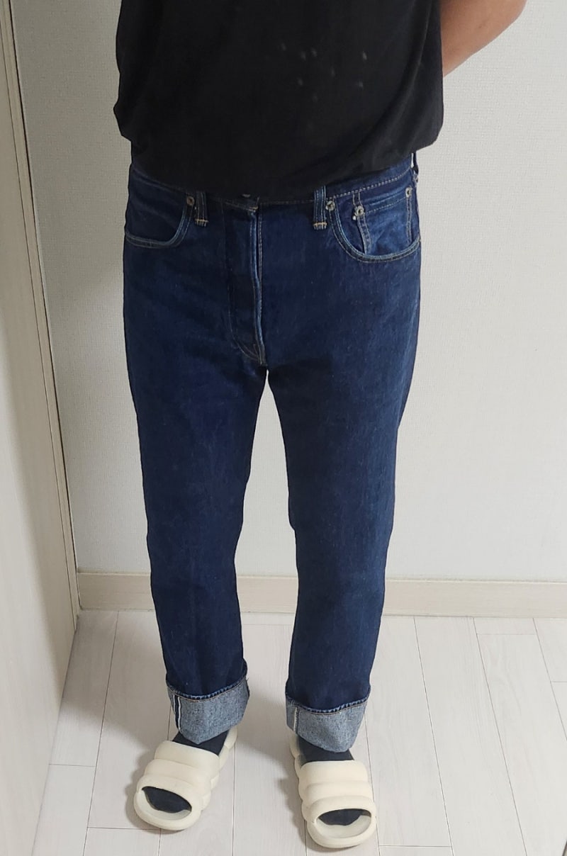 오어슬로우105 원워시 1사이즈 후기(ORSLOW105 ONE WASH)