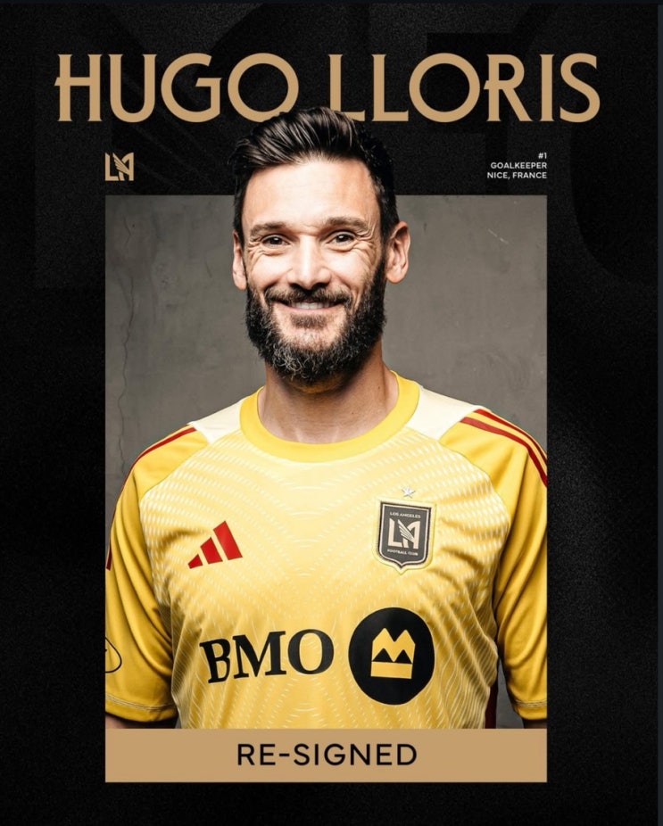 <b>손흥민</b>과 다시 뛴다! LAFC의... <b>요리스</b>, 2026년까지 <b>재계약</b>... 