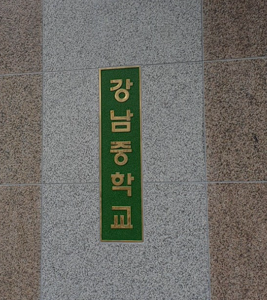  강남중학교 심의위원회 참석