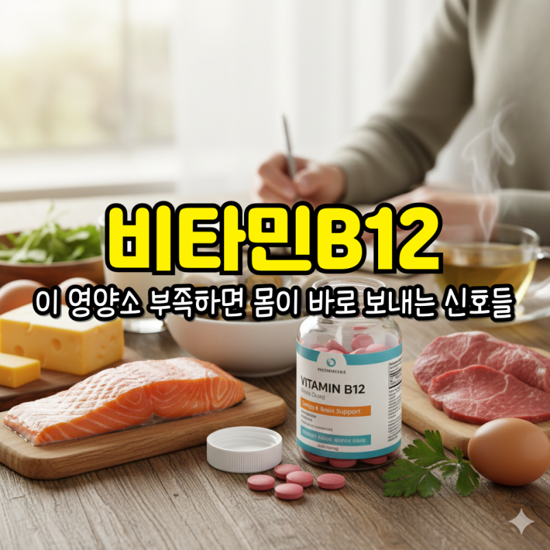 비타민b12 효능 음식 권장량 결핍 부작용 과다 | 이 영양소 부족하면 몸이 바로 보내는 신호들