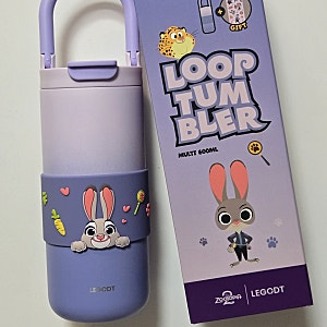 레고트 주토피아2 콜라보 루프 텀블러 멀티 600ml 라벤더 올리브영 할인구매 선물 추천