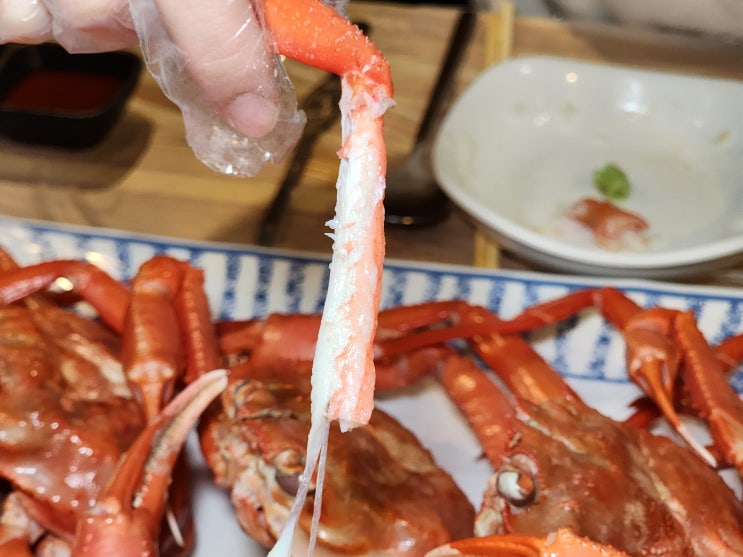  연말모임장소 홍게무한리필 영천동맛집 썬크랩