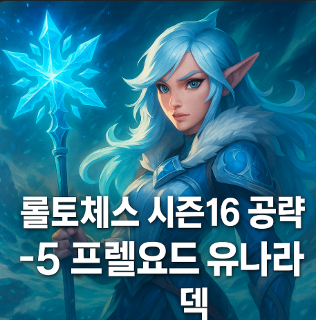 롤토체스 공략 : 5프렐요드 유나라 덱