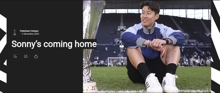 <b>손흥민 토트넘</b> 복귀?! 10년 <b>동행</b>의 마침표, 감동과 환호의 '쏘니... 
