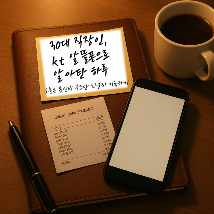  직장인이 KT 알뜰폰 바로유심으로 바꾼 하루 브이로그