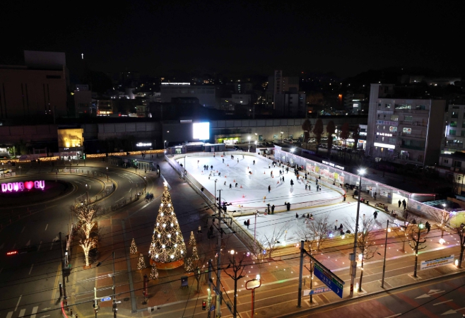 인천 동구, 동인천역 북광장에서 화도진스케이트장 오는 12일 개장