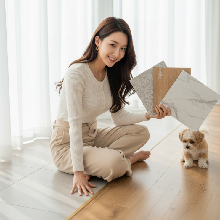  바닥재 비교: 장판 강마루 타일 후회없는 최종 선택 가이드