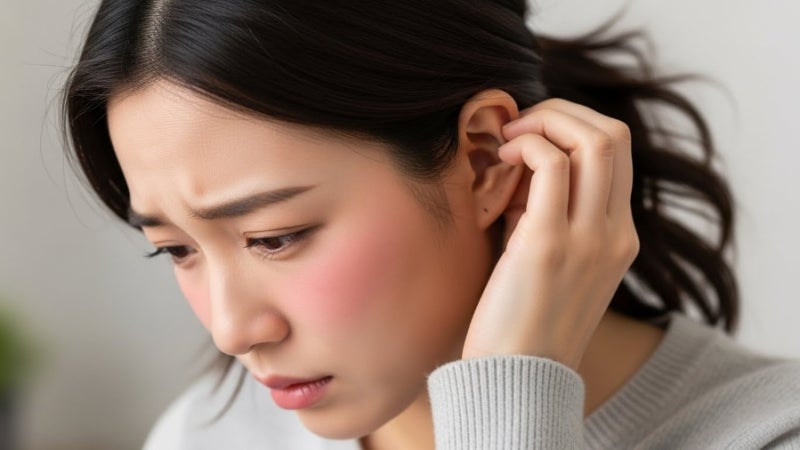 왼쪽 귀 뒤 멍울 통증 원인 치료