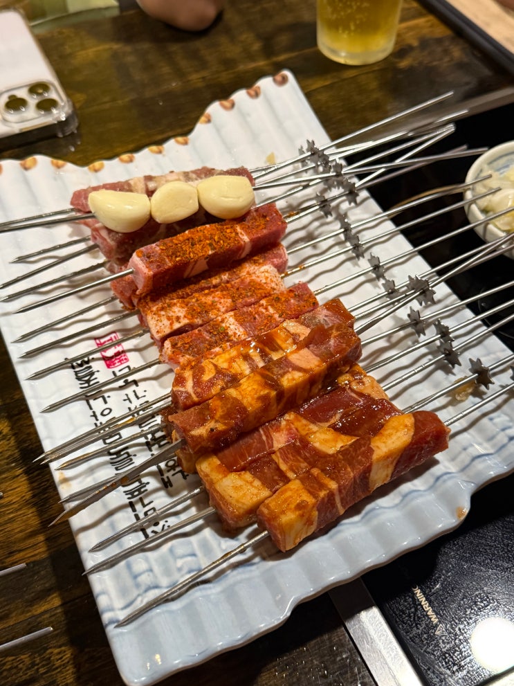  대전 유성 양꼬치 맛집 불이아 대전봉명점 마라탕에 오이무침 필수