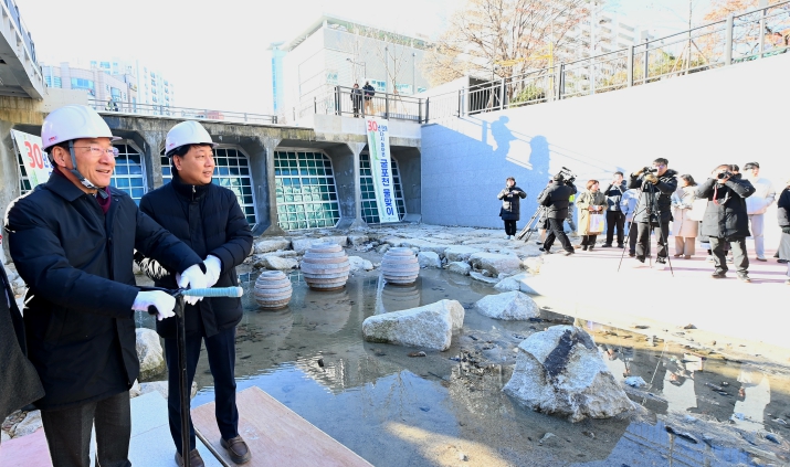 부평구, 복개된 굴포천...30년 만에 생태하천으로 탈바꿈