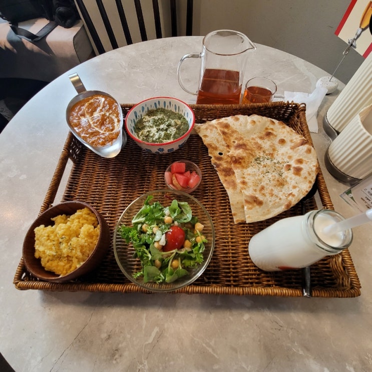  송리단길맛집: [인딕슬로우 송리단길점] '런치세트'후기 / 맛있어요!