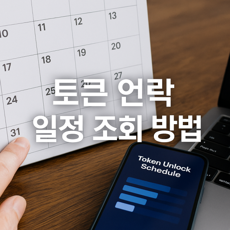  토큰 언락 일정 조회 방법, 코인 폭락 피하는 필수 체크리스트와 앱토스 수이 주의보 (Token Unlocks 활용법)
