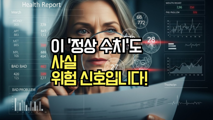  건강검진 결과지 혼자 분석하는 법! 나쁜 수치 숨겨진 진짜 의미 3가지