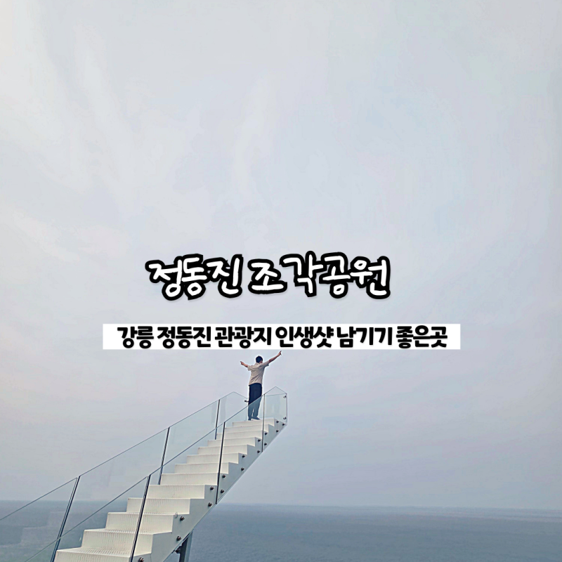 강릉 정동진 관광지 '정동진 조각공원' 썬크루즈 리조트 입장료 주차