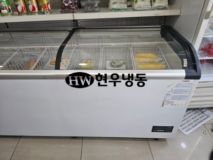  울산쇼케이스수리전문업체 케이쓰리냉동쇼케이스 응축기팬모터교체수리 K3SMART K3-SD620Q