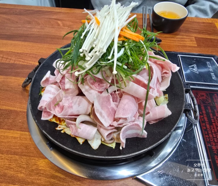  [수원 성균관대역 맛집] 철판 스토리 / 주꾸미 삼겹살볶음, 볶음밥 추천