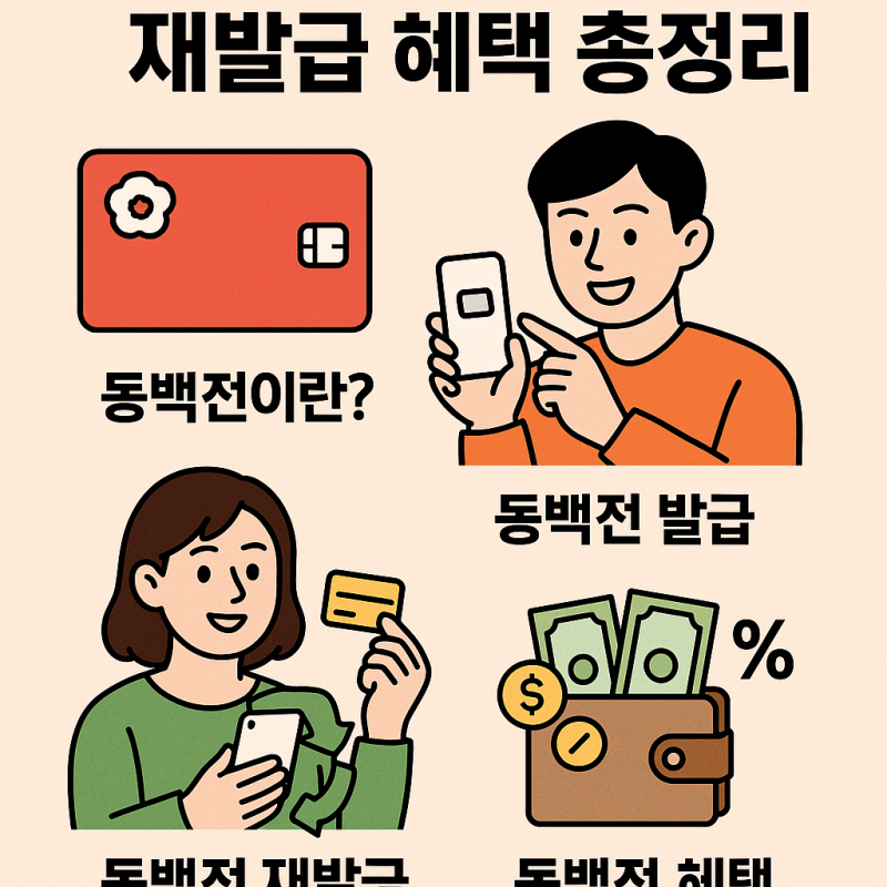 동백전 발급·재발급 방법과 혜택 총정리 (교통환급 포함)