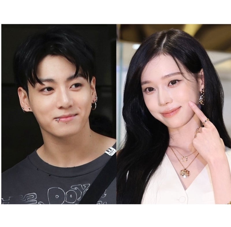 윈터❤️정국 커플타투에 이어서 반지, 팔찌, 바지까지 커플시밀러룩 패션스타일