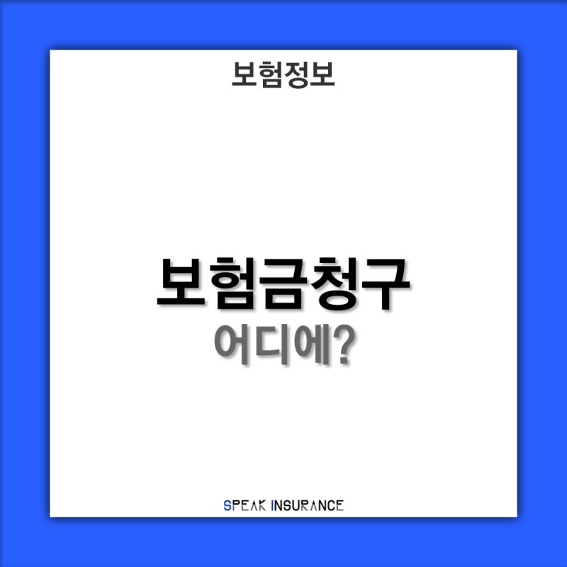 [보험금 청구방법]내 보험 조회하는 가장 정확한 방법 4가지