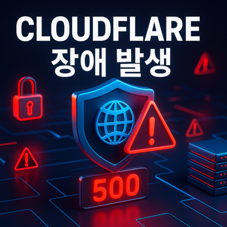  Cloudflare 12월 5일 장애 발생… 전 세계 트래픽 28% 영향, 원인은 ‘보안 패치 과정의 코드 오류’