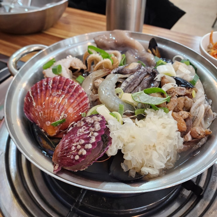  망포맛집 조개조개칼국수 망포점 후기(해물칼국수, 해물파전)