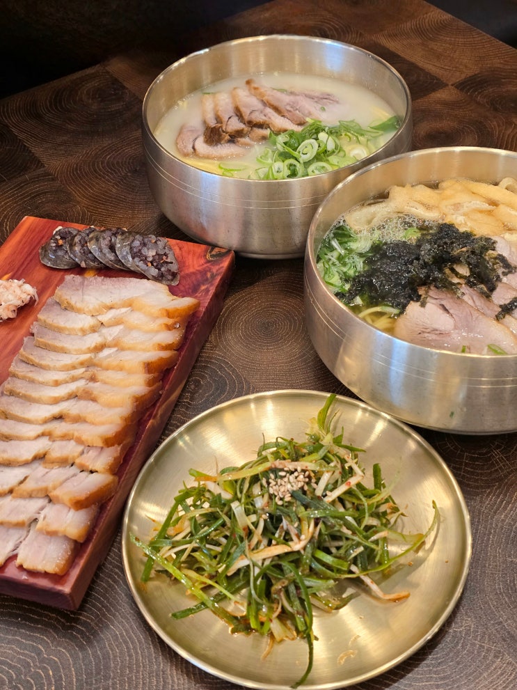  제주공항근처고기국수 단체식사 혼밥 가능한 제주공항맛집 소길국수