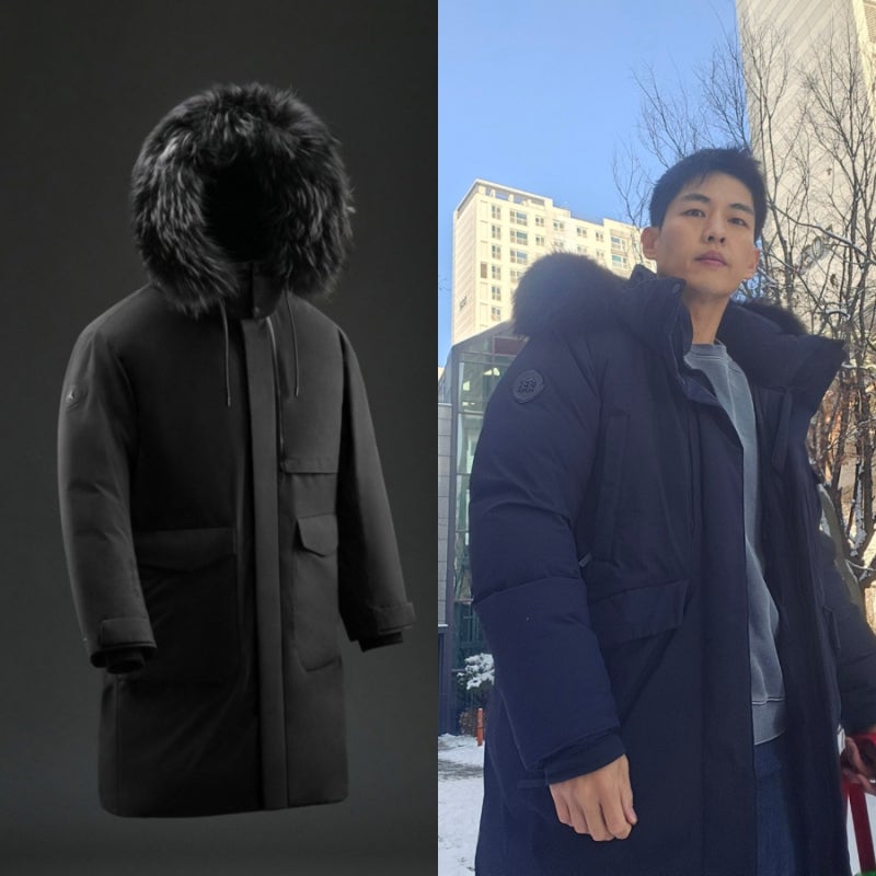 아내가 더 많이 입는 코오롱 안타티카 롱다운 패딩(구스다운, 필파워 800) 실사용 후기(장단점....
