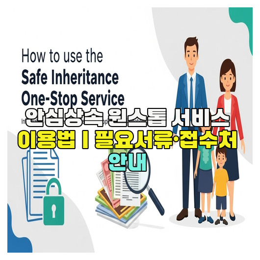  안심상속 원스톱 서비스 이용법｜필요서류·접수처 안내