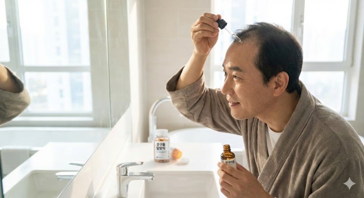  성기능 부작용 없다? 현대약품 '바르는 탈모약' 임상 대박난 진짜 이유