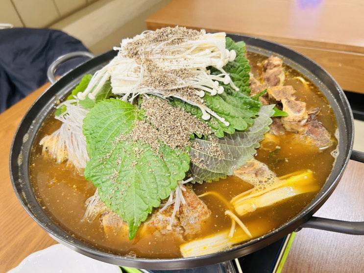  부평 감자탕 추천맛집 우애감자탕 부평점