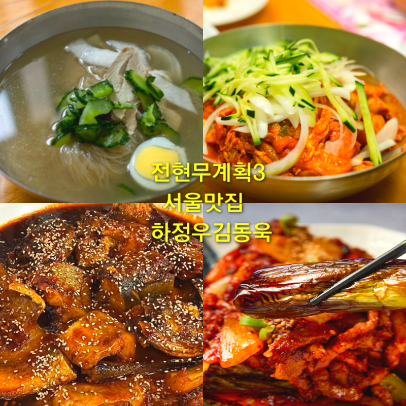 전현무계획3 서울맛집 평양냉면 제육무침 닭무침 녹두빈대떡 남대문시장 부원면옥 간장코다....