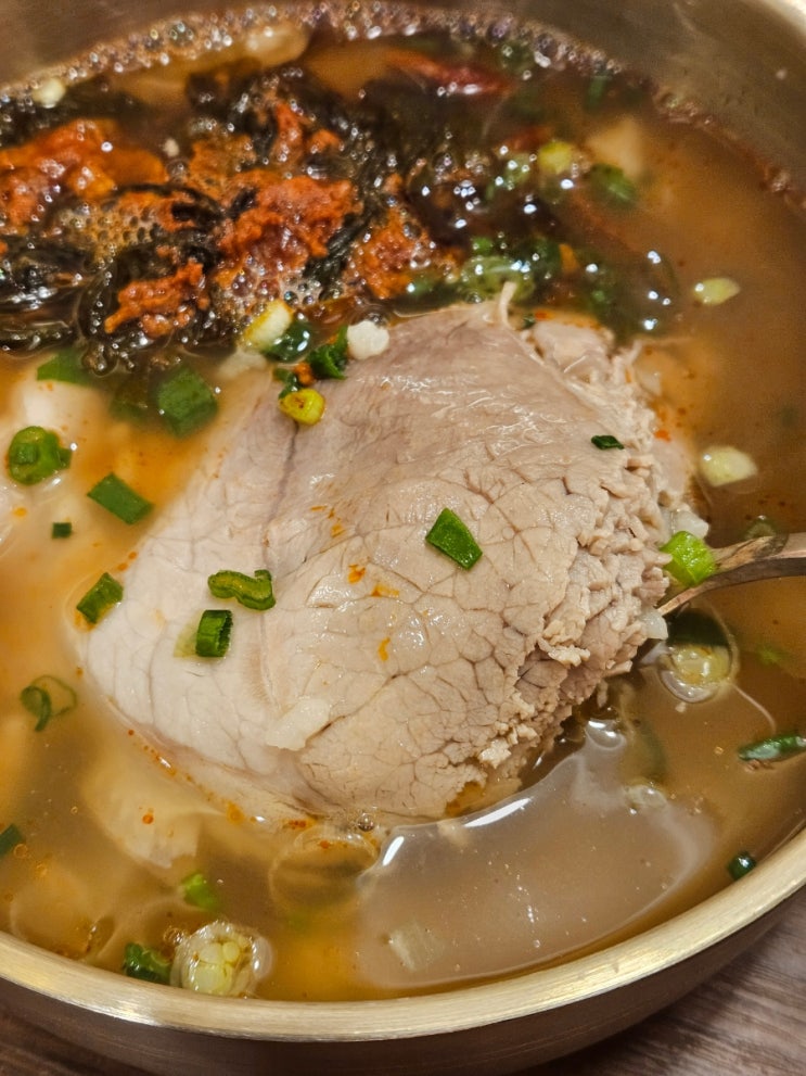 안산사동맛집 그랑시티시그니처타워 돼지곰탕 추천 양재옥