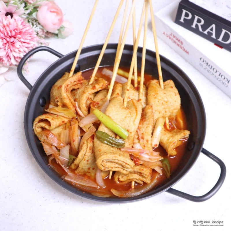 꼬치어묵탕 레시피 꼬치 오뎅탕 끓이기 매운 어묵탕 육수 끓이는법