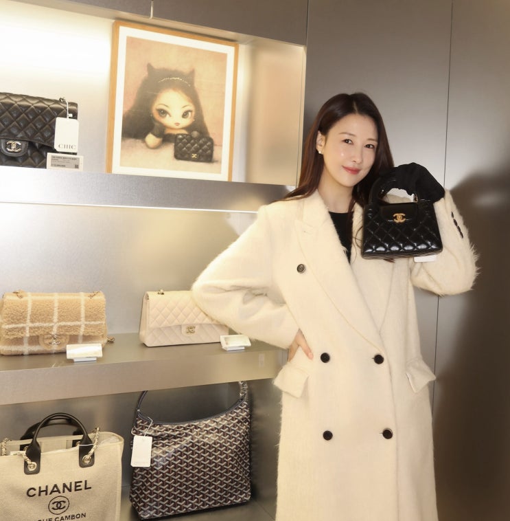  시크 청담 오프라인 매장 방문 CHIC앱 샤넬 에르메스 중고 명품 가방 후기