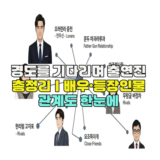  경도를 기다리며 출연진 총정리｜배우·등장인물 관계도 한눈에