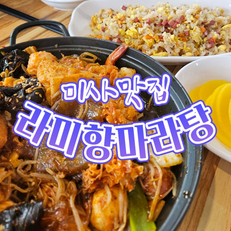  미사마라탕 맛집 ; 초보자도 OK 라미향 마라탕