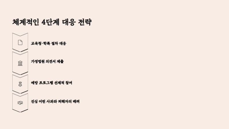 학폭 가해자, 신속한 대응과 피해자의 배려로 원만히 종결된 사례. 관련 이미지 4