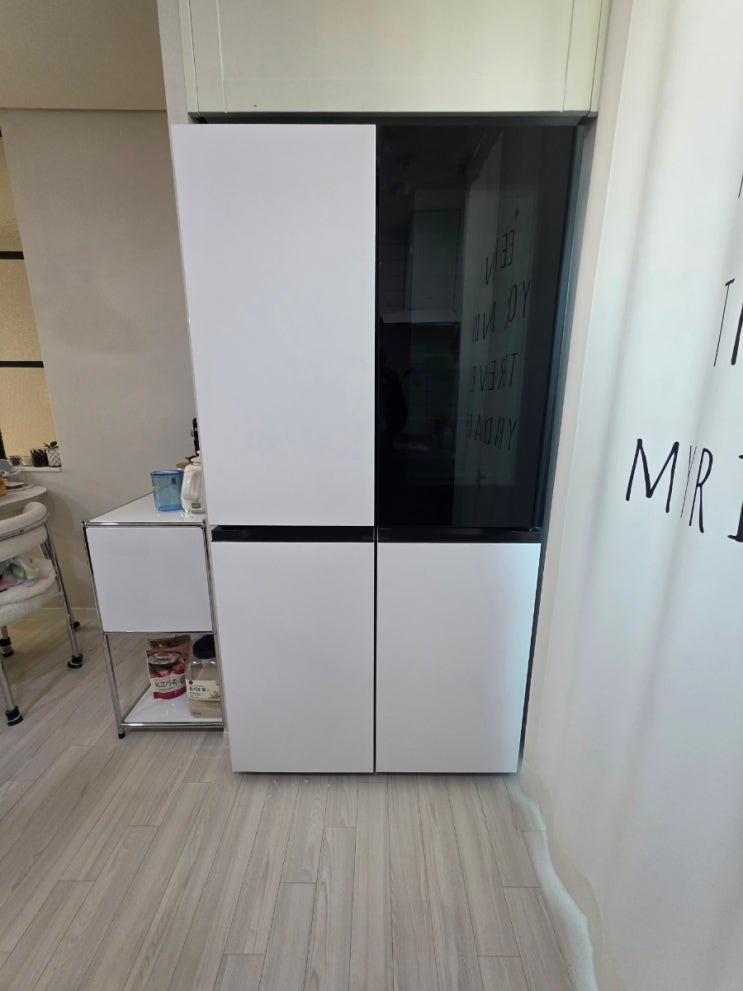  LG 디오스 오브제컬렉션 노크온 매직스페이스 냉장고(T875MHH412) 구매 후기 및 LG ThinQ 연동법