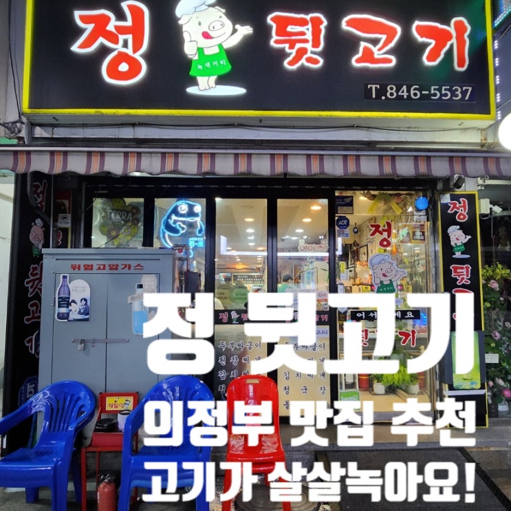  의정부역 고기 맛집 <정 뒷고기> 방문 후기
