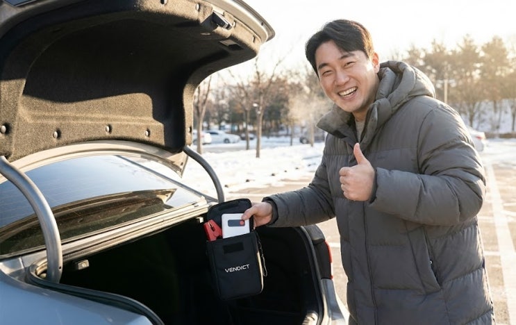  카니발/디젤도 한방에! 괴물 용량 벤딕트 점프스타터 2500A 솔직 후기 (사용법)