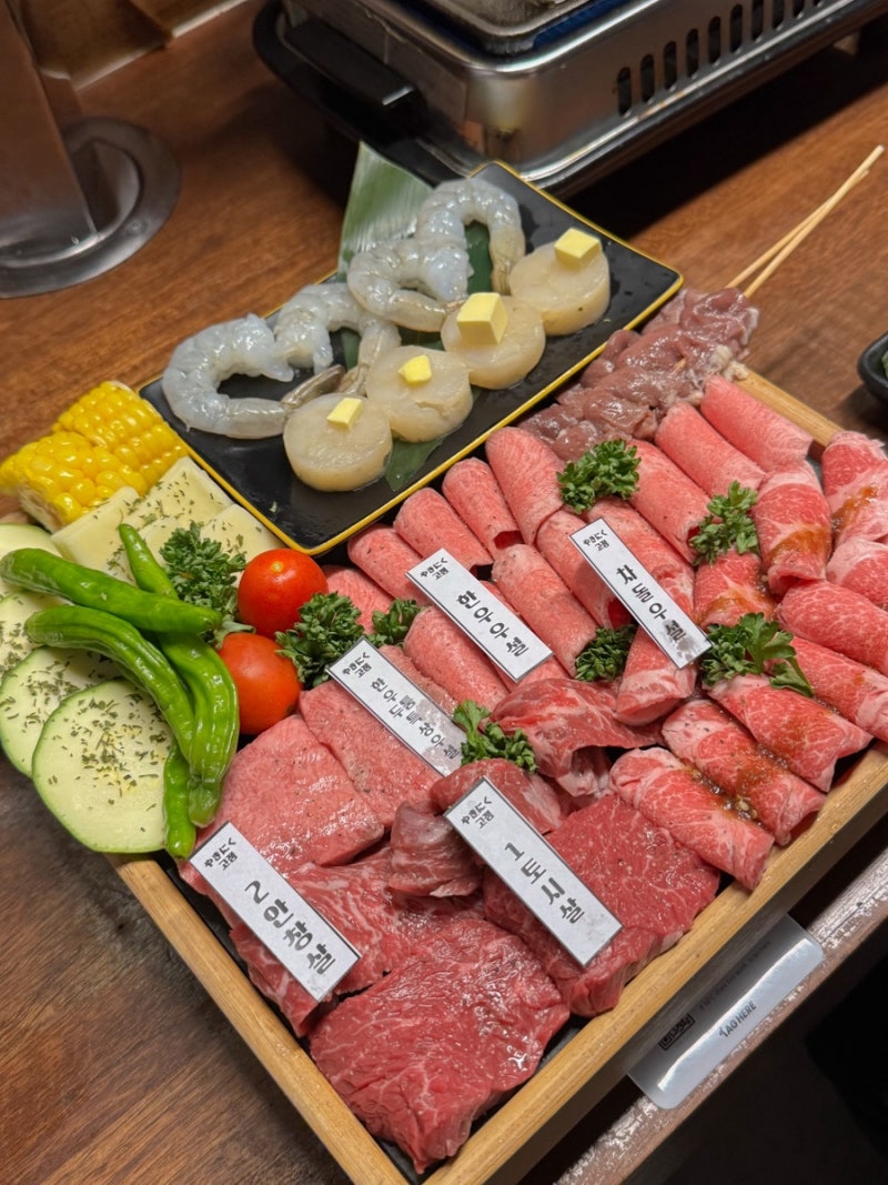 대구 야끼니꾸 고점ㅣ종로 반월당 맛집ㅣ혼술 가능한 1인 우설 오마카세