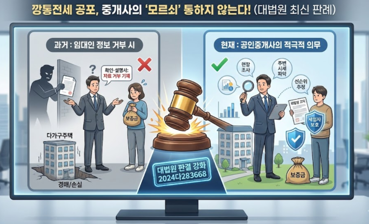  대법원 2025. 12. 4. 선고 2024다283668 판결 - "집주인이 자료 거부하면 끝? 공인중개사의 진짜 의무"