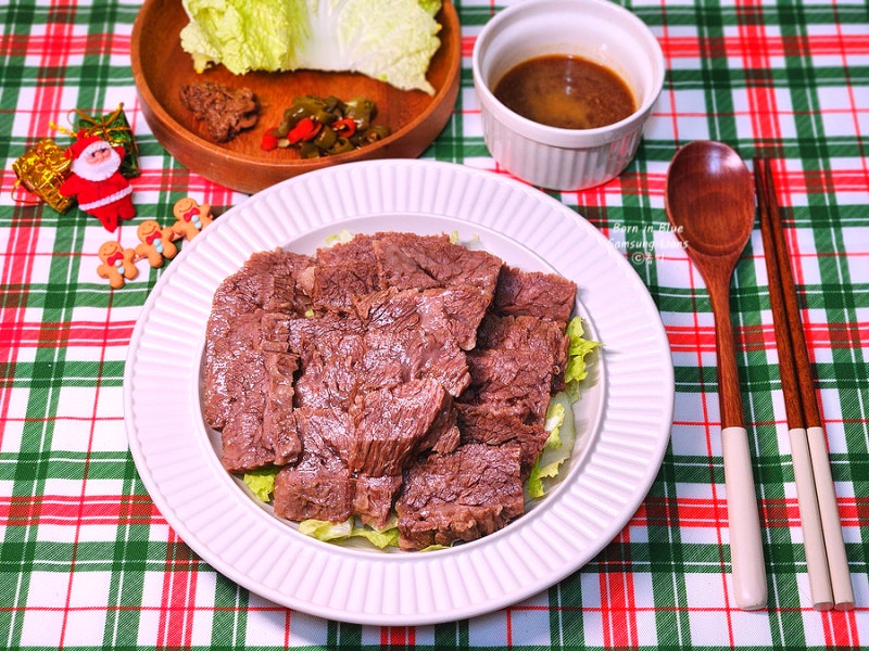 소고기 양지 부드럽고 촉촉하게 삶는 법 양지수육 겨자소스 쉽게 만드는 법