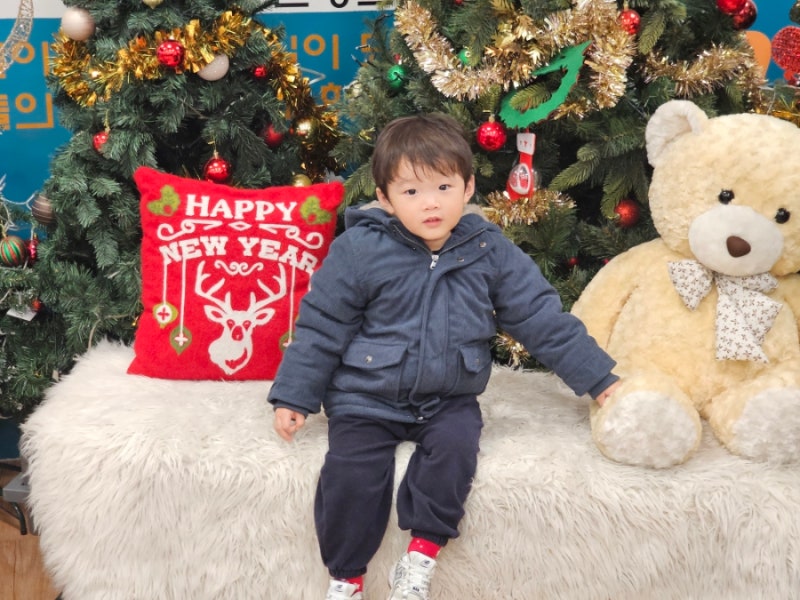 유아패딩 남아 아기겨울옷으로 장만한 코코노코 골지 퍼 패딩