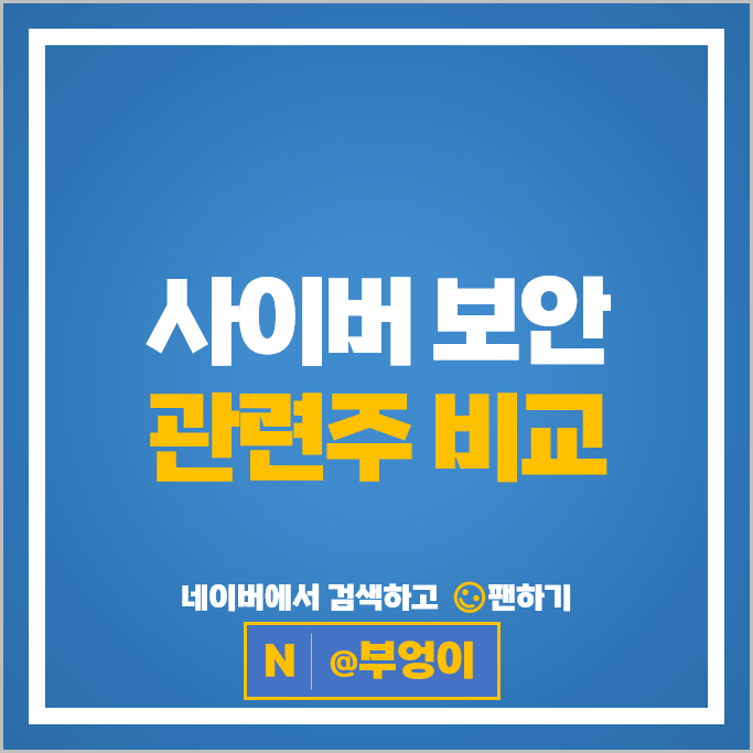 사이버 보안 관련주 라닉스 아톤 주가 드림시큐리티 라온시큐어 주식