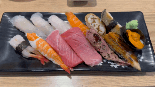  인천 삼산동 지중해초밥참치 세트 구성이 알찬 맞집,우니,엔가와,오도로,아까미 초밥 구성
