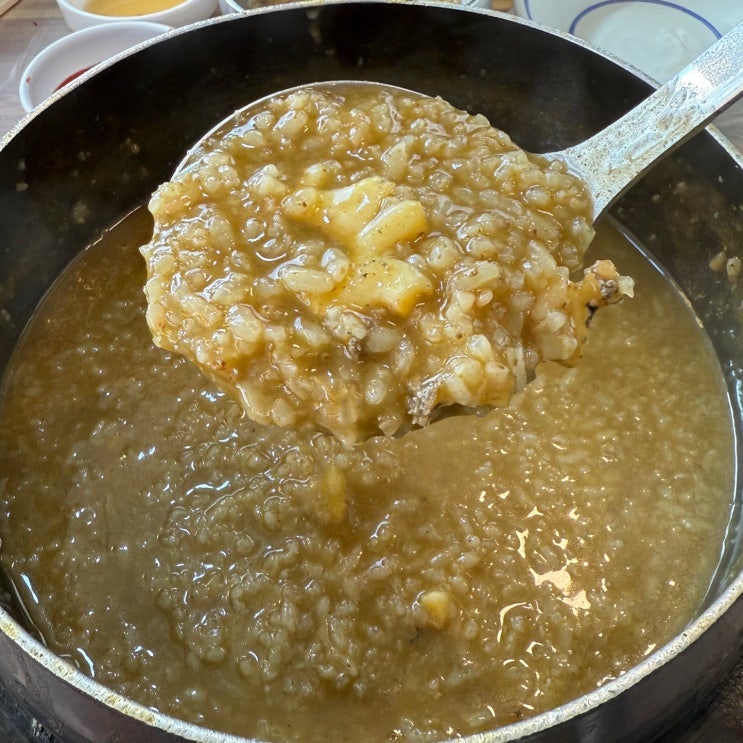  부산 연화리전복죽 해풍가마솥