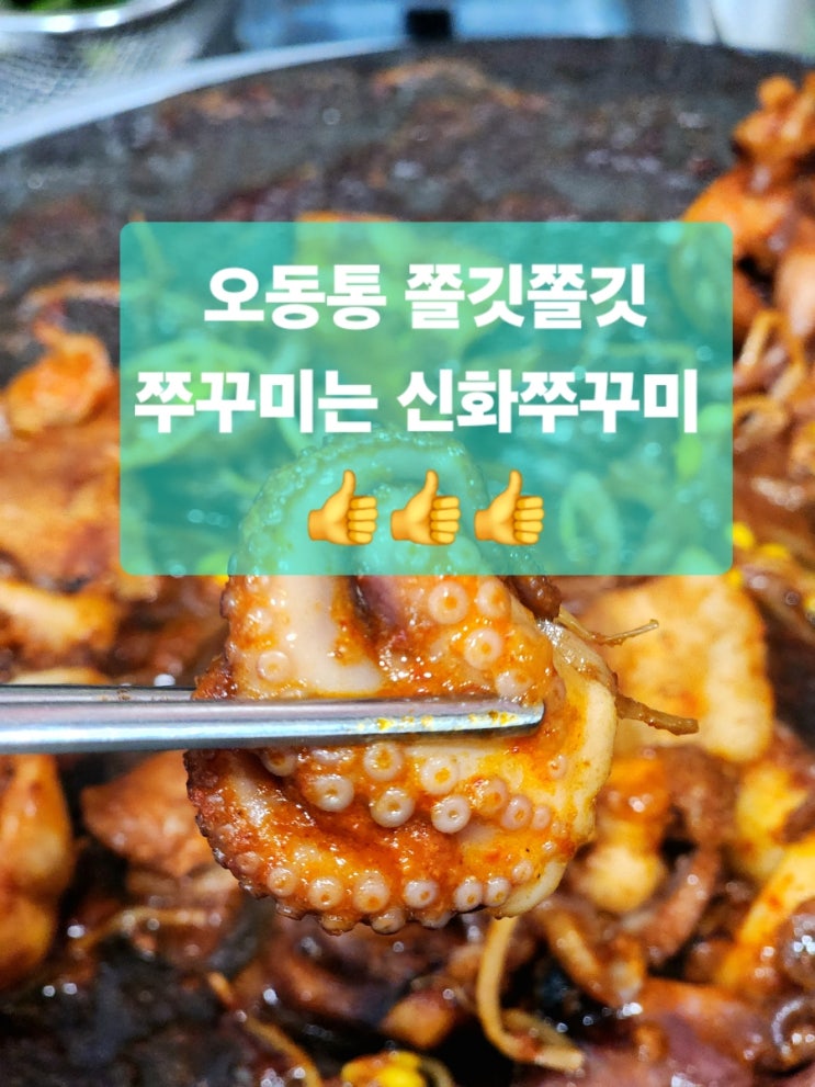  [태릉입구맛집] 신화쭈꾸미 태릉입구점, 쭈꾸미맛집의 진수! 맛있게 매운 정석의 쭈꾸미