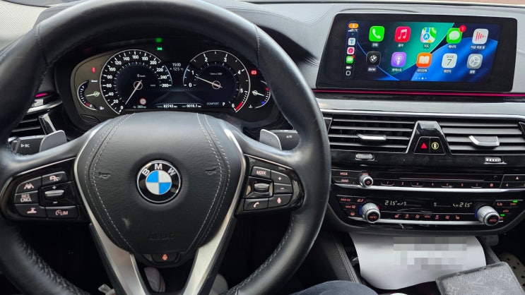  【BMW 코딩, 카플레이, HU펌업】 G30 520d 럭셔리SE 2018년식 520d코딩, 음성코딩 by TEAMDH