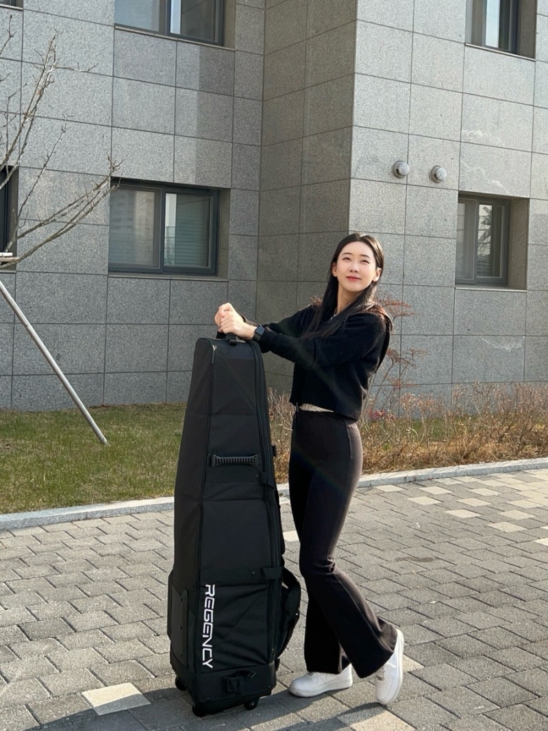 해외 골프 준비 끝! 리젠시 접이식 골프백 하드 항공커버 사용 후기